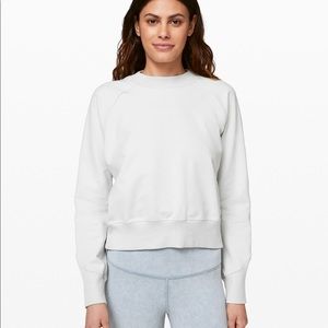Lululemon Ready To Roll Crew Neck Sweater Vapor